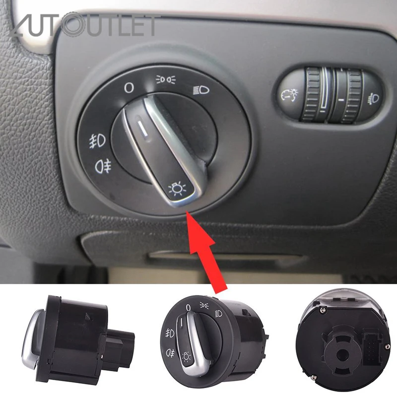 Justech автомобильный головной светильник 5ND941431A для VW Golf Jetta Passat Scirocco Tiguan Touran Transporter