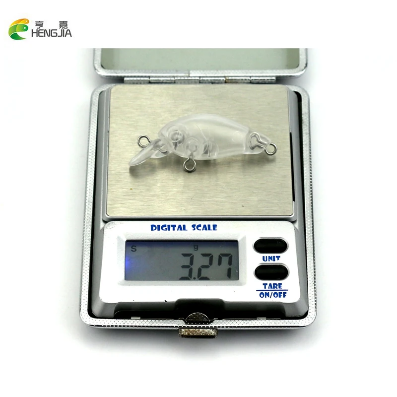 100 шт. 3 г 4 7 см неокрашенные приманки Crankbait Iscas Artificiais ABS пластиковая жесткая