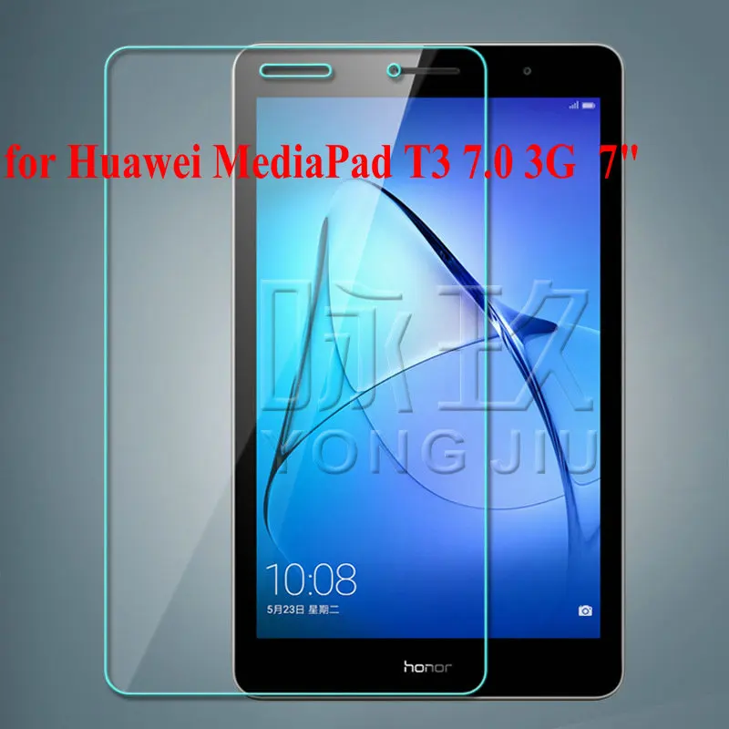 HW T3 7.0 3G Закаленное Стекло Экран протектор чехол пленка для Huawei MediaPad T3 7,0 3g 7 BG2-U01 BG2-U03 BG2-W09 " Стекло - Цвет: HW T3 7.0 3G