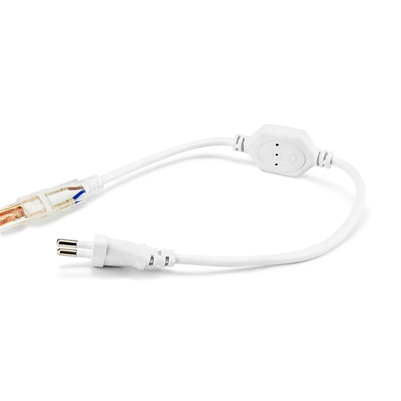 Светодиодный SMD5050 полоса 2 м 3 м 4 м 5 м 10 м 220 В IP65 Водонепроницаемый 60 светодиодный s/M высокая яркость наружное освещение для украшения фестиваля ЕС вилка
