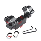 MIZUGIWA Airgun крепление для прицела 25,4 мм30 мм кольцо со стоп-штифтом для винтовки крепление для прицела Вивер база ласточкин хвост 20 мм рельс caza