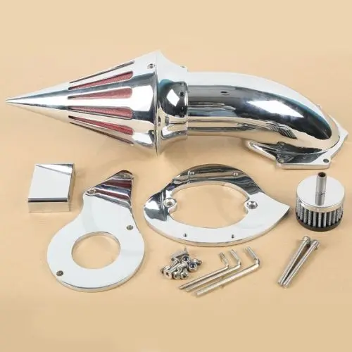 Воздушный фильтр Moto Chrome с шипами для Honda Shadow VLX600 VT600C 99 Up|Воздушные фильтры и