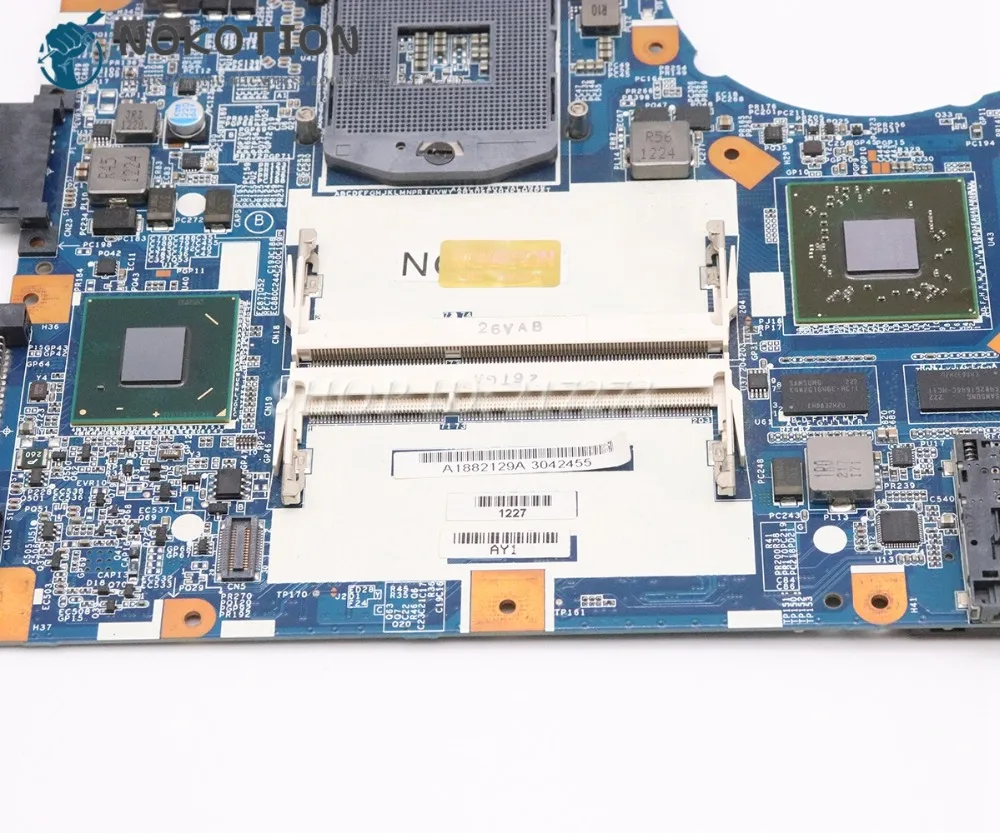 NOKOTION для sony vaio SVE14 SVE14A17ECW SVE14A Материнская плата ноутбука HM76 DDR3 HD7600M MBX-273 A1882129A основная плата
