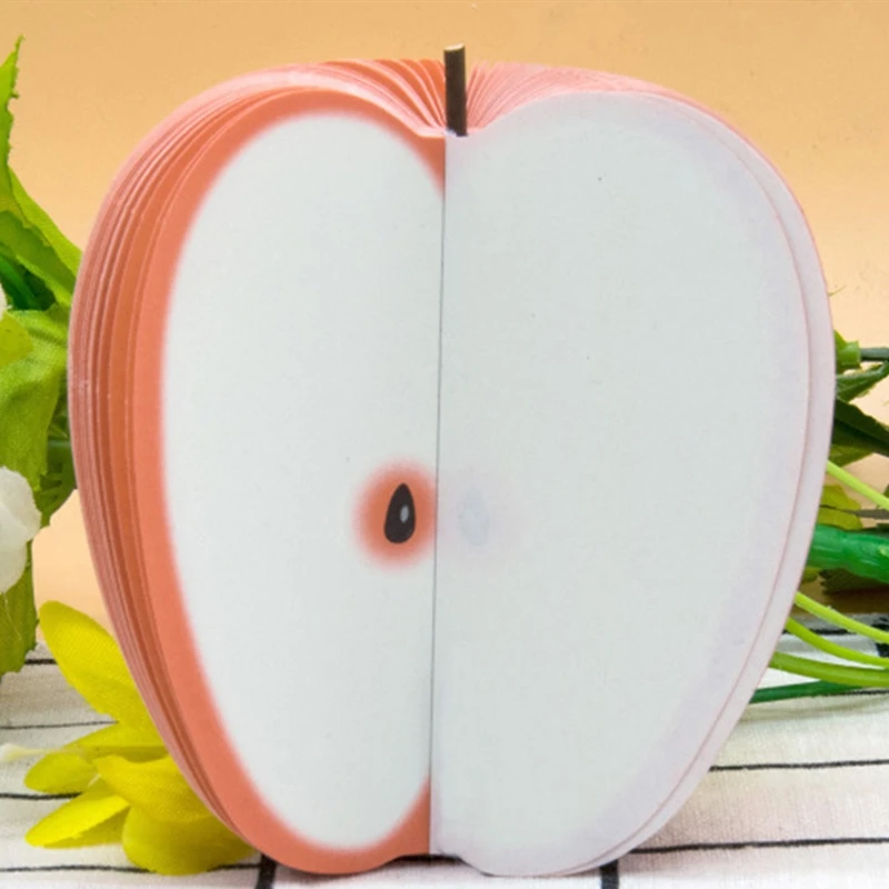1 шт. Kawaii Apple блокнот для записей клейкая бумага Скрапбукинг домашняя Наклейка