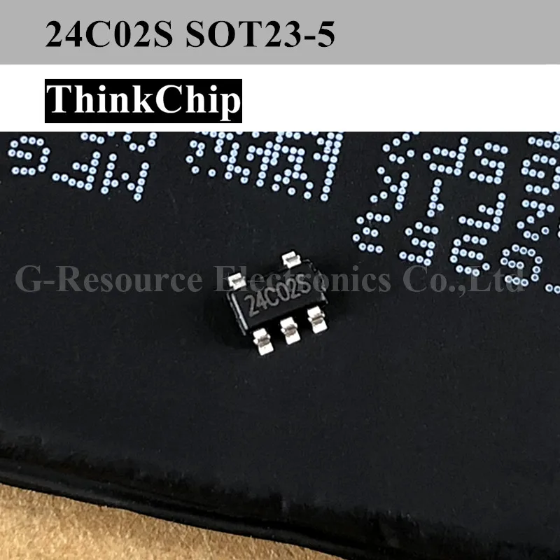 100 шт./лот 24C02S SOT23-5 EEPROM памяти
