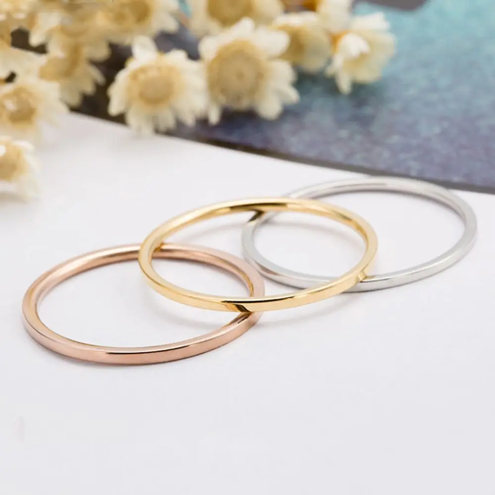 Модный набор колец на сустав пальца золотого цвета для женщин тонкое кольцо