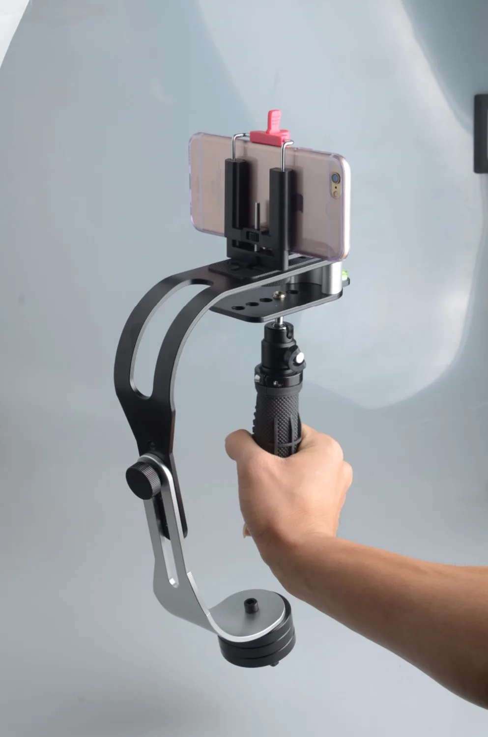 Профессиональный ручной стабилизатор видео Steadycam с держателем для мобильного