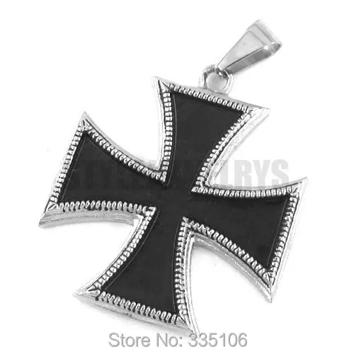 Мужская подвеска SWP0299A из нержавеющей стали с железным крестом немецкой армии