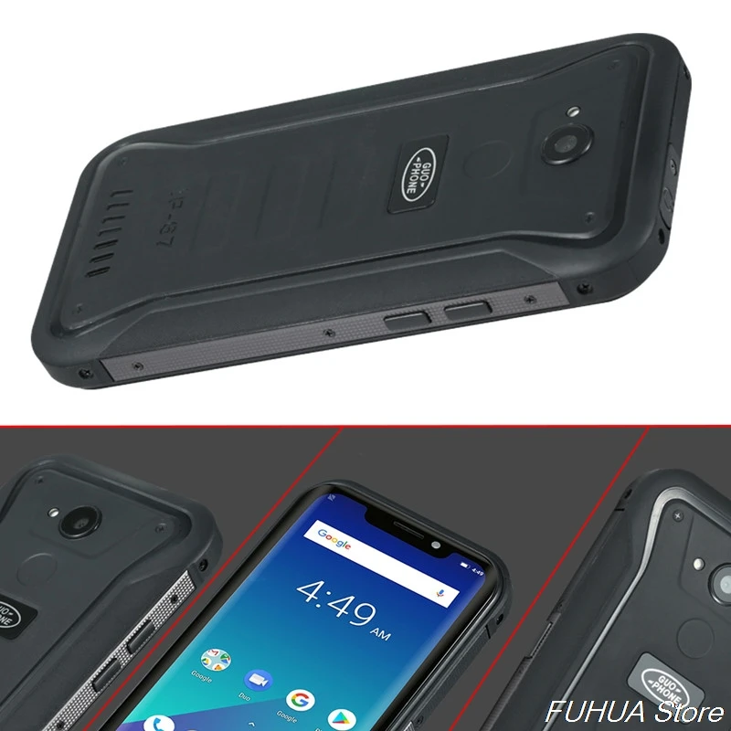 Guophone X3 Водонепроницаемый смартфон с 5 5-дюймовым дисплеем четырёхъядерным