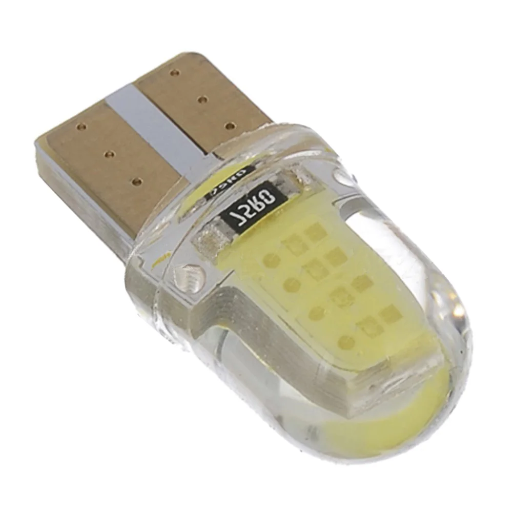 10 шт. T Белый 8 SMD 3 Вт LED COB силиконовый C ar клин с поворотным боковым светом номерной