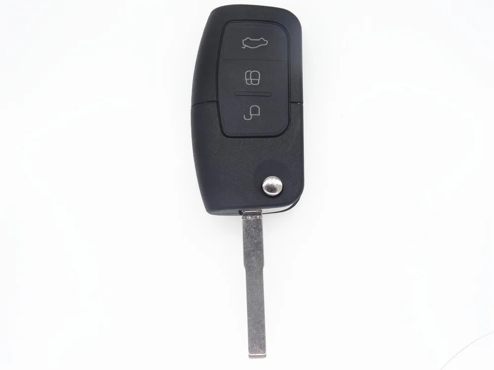Флип Складной Дистанционный Ключ C Max Ka ключ чехол подходит для Fiesta 3 BTN