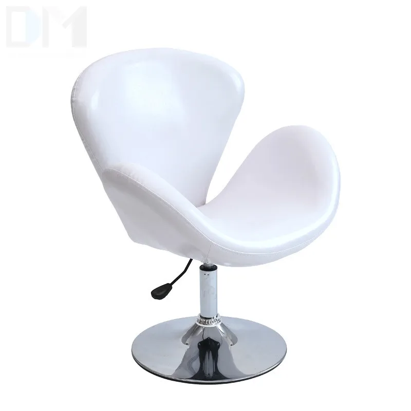 High Quality PU Material Short Swivel Lifting Chair Ergonomic Bar Stool Office/Waiting Room/Reception/Computer cadeira | Мебель