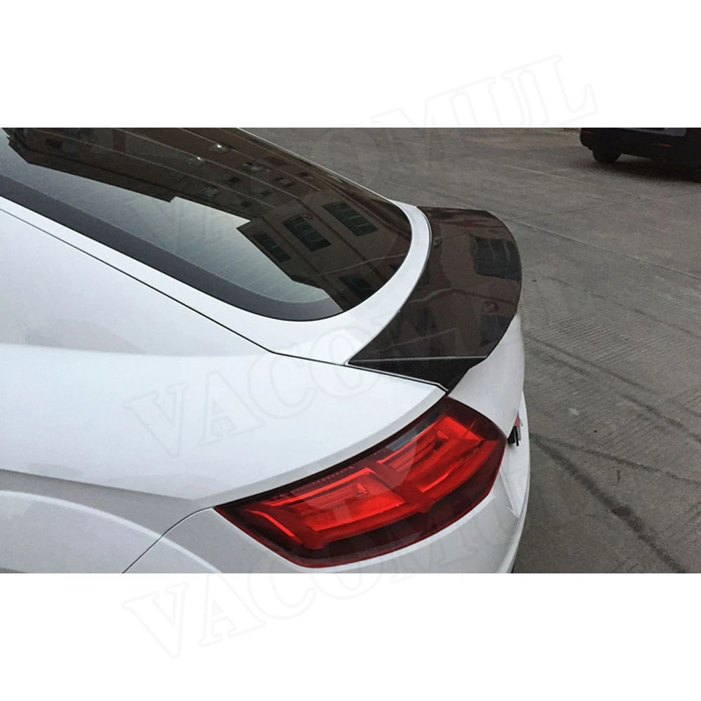 Задний спойлер из углеродного волокна для Audi TTS TTRS 2014- 2017 BT Style FRP задние крылья