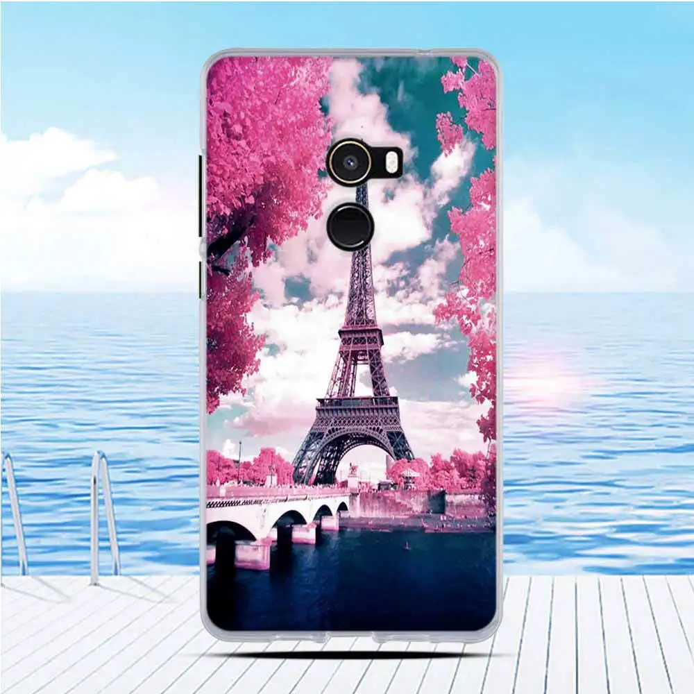 For Xiaomi Mi Mix 2 Case Cover for Evo Pattern Soft Silicone Coque Mix2 EVO 5.99&quot | Мобильные телефоны и аксессуары