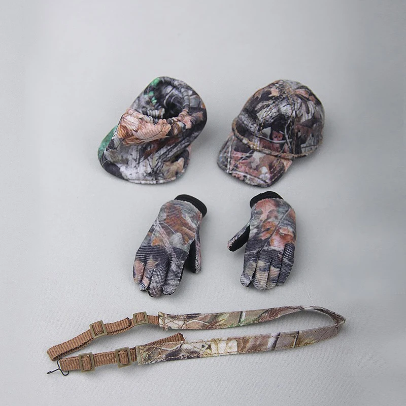 1:6 масштаб плотина игрушки Охотник RT002 REALTREE камуфляж набор одежды для охоты Регулируемый Камуфляж Охотник для 12 дюймов Мужская фигурка