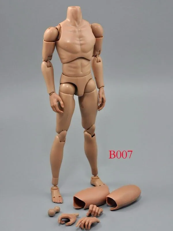 Мужская узкая Наплечная мышечная фигура 1/6, модель тела, игрушки ZY-Toy B007, Детские модели, подарки, коллекции