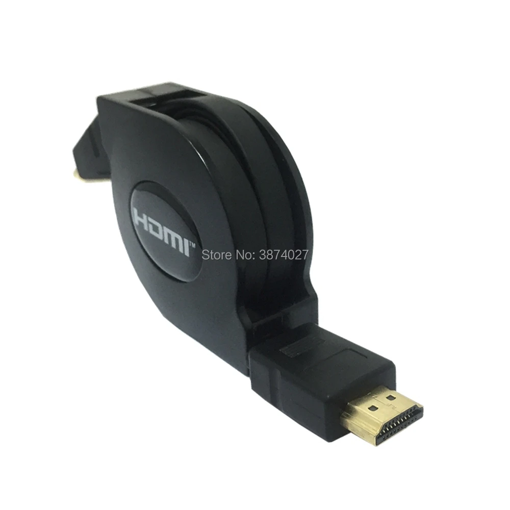 Выдвижной Высокоскоростной HDMI 1,4 папа-папа видео HDTV кабель 1,5 м поддерживает Ethernet 3D и аудио