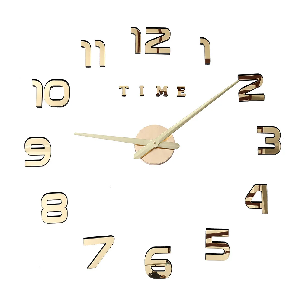 3d настенные часы светящиеся новые часы настенные часы Horloge 3d Diy акриловые зеркальные наклейки светящиеся кварцевые часы Reloj de Pared