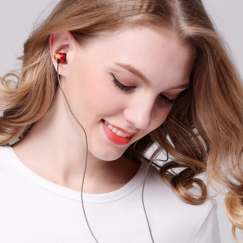 

Astrotec AM800 Super Bass In-ear Earphone Dynamic Stereo Headset Wood+ Metal Design with Decent Sound