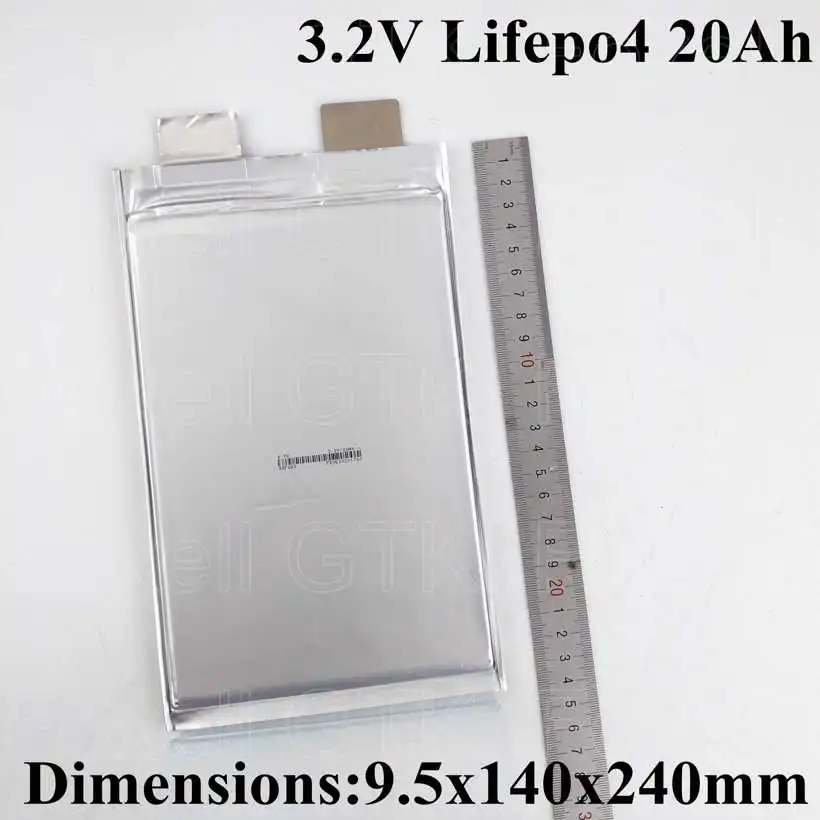 Комплект одежды из 4 предметов новая lifepo4 20Ah 3 2 в солнечных батарей 50A 100A разряда