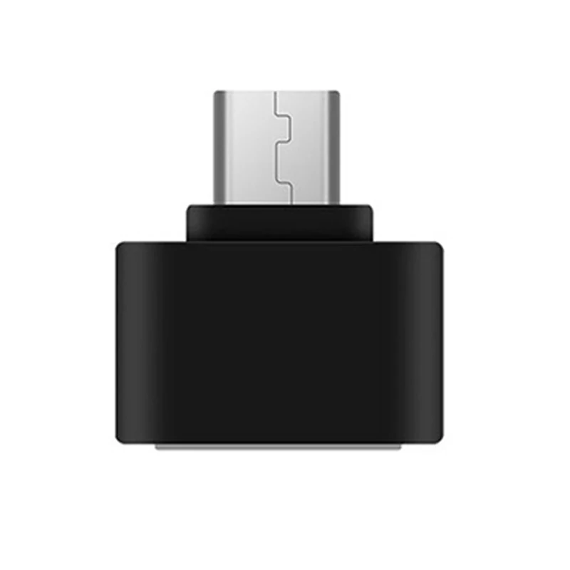 Черный Адаптер с разъемом type-C и USB OTG конвертер USB 3,0 адаптер с разъемом type-C USB-C для зарядки и синхронизации для samsung S8 huawei Mate9 - Цвет: Черный
