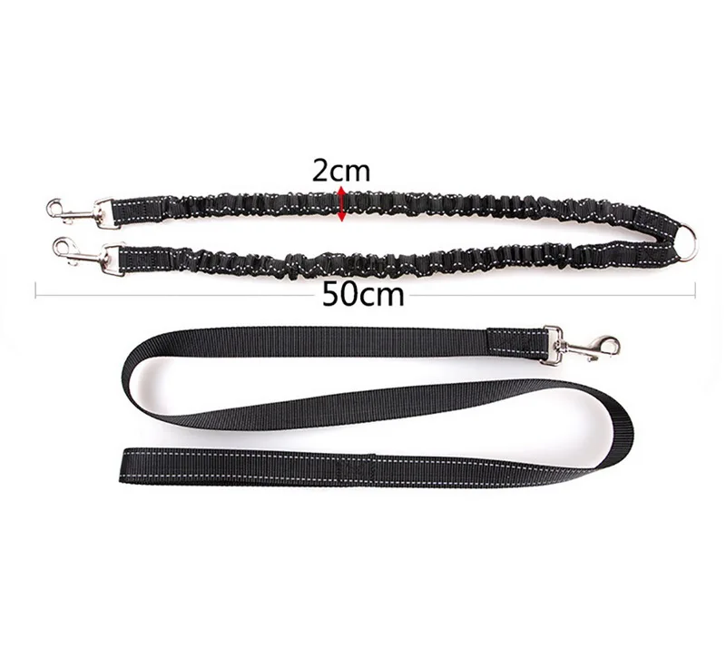 1 комплект поводок с двойной головкой Выдвижной Поводок для собаки один двух