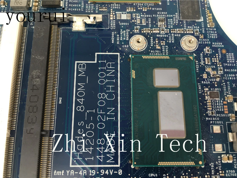 Yourui для Acer VN7-571 VN7-571G материнская плата ноутбука с i5-4210U процессором 448.02F08. 0011 100%
