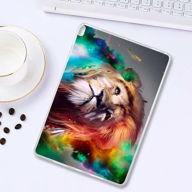 Z019 Мягкий чехол из ТПУ с крашеный чехол для lenovo Tab E7 E78 E10 M10 P10 чехол s силиконовый TB-X705F 7104F 8304F X104F X605F планшет пакета(ов) задняя крышка - Цвет: Z019