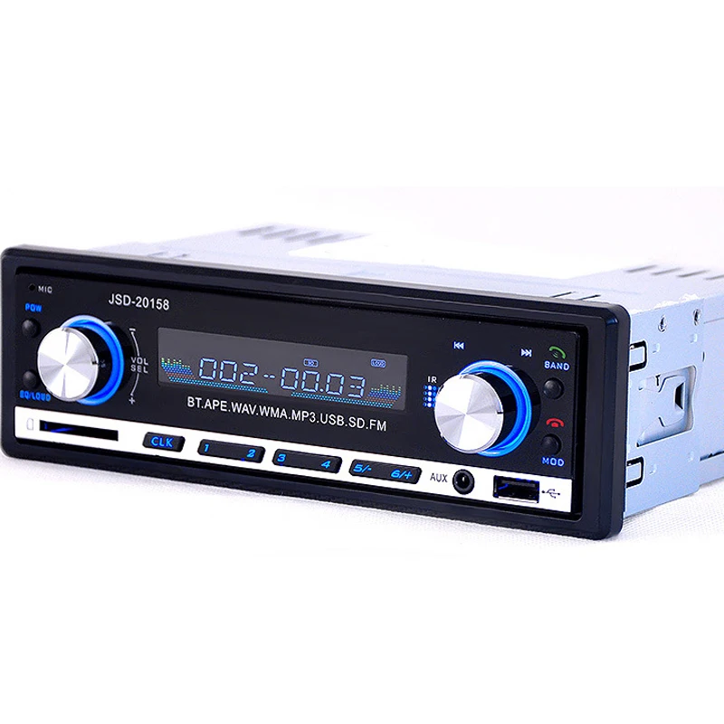 Горячая продажа 12V Bluetooth автомобильный аудио авто стерео радио плеер FM приемник MP3