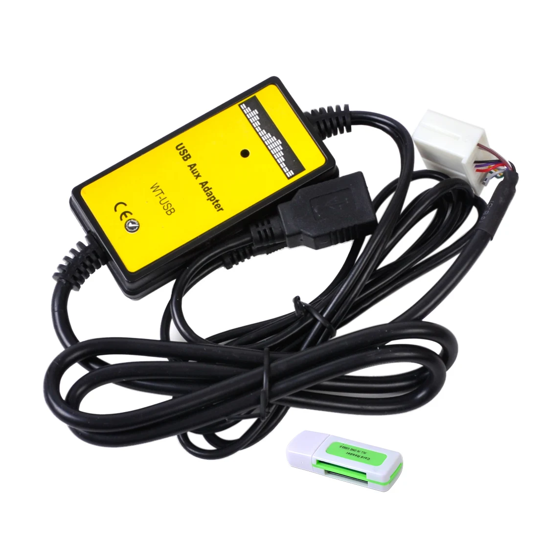 Автомобильный адаптер DWCX для Honda Accord Element Civic USB-кабель смены интерфейса CD AUX