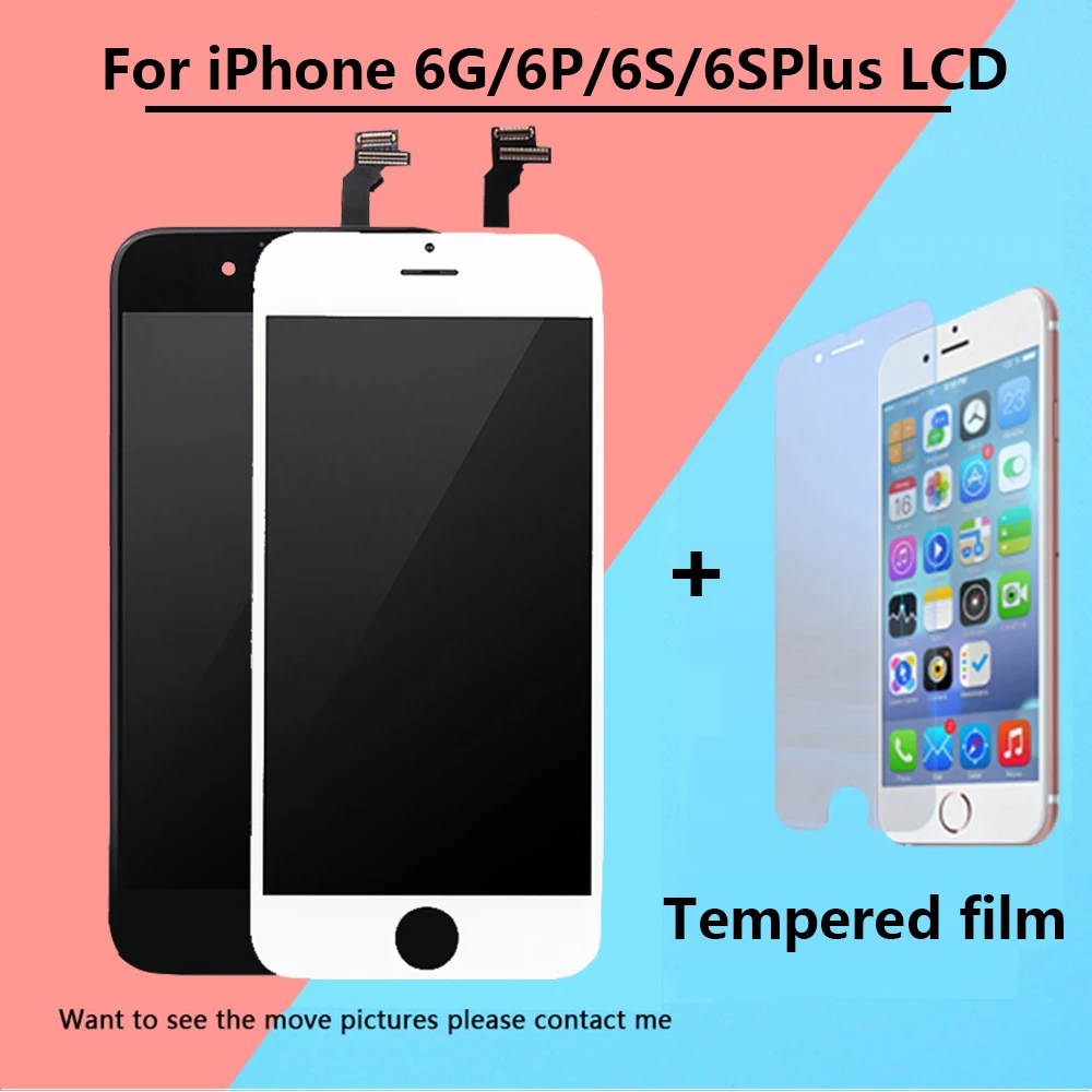 10 шт. качество AAA для iPhone 6 6S 6P Plus ЖК экран дигитайзер Замена сенсорного экрана Pantalla