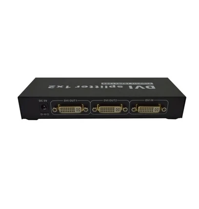 1 в 2 out DVI-I DVI 24 + 5 KVM переключатель сплиттер 1200P для ПК Хост монитора проектора |
