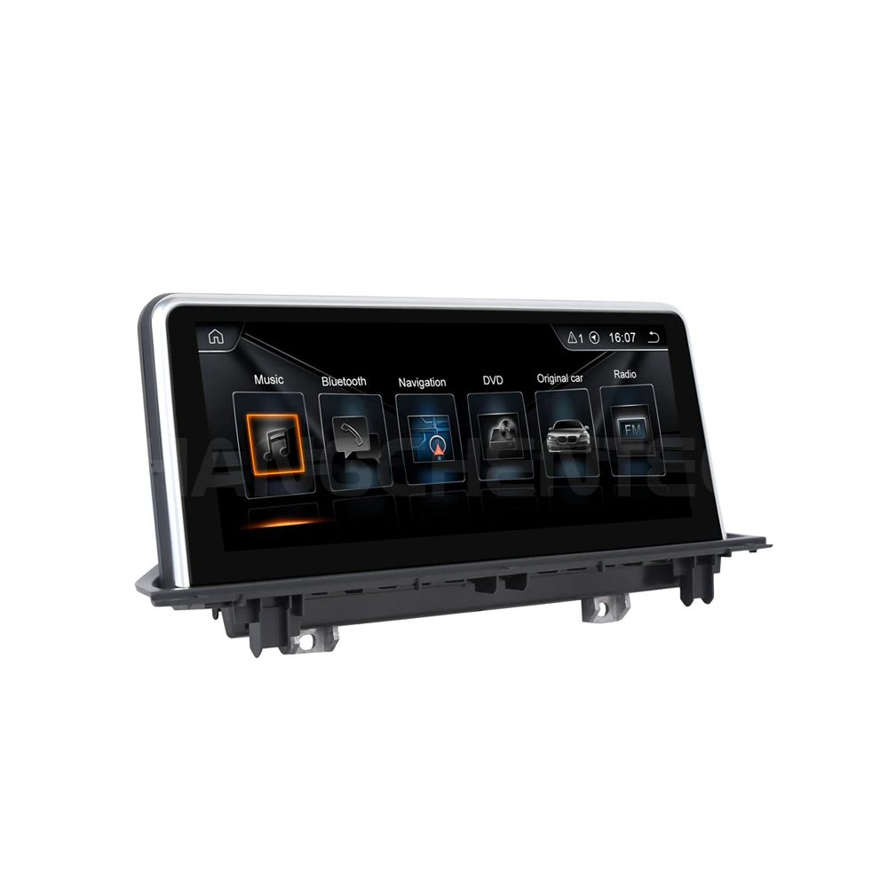 Автомобильный сенсорный черный экран Android 10 0 64G мультимедиа для BMW X1 F48 EVO GPS