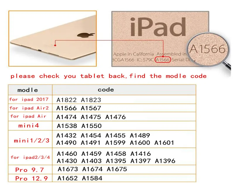 Вращающийся на 360 градусов чехол из искусственной кожи для Apple iPad Air 1 умный ipad 5