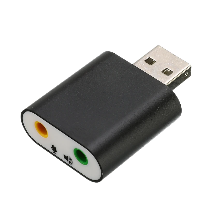1 шт. мини USB 2 0 внешняя 7 CH Виртуальная Звуковая карта адаптер преобразователь для