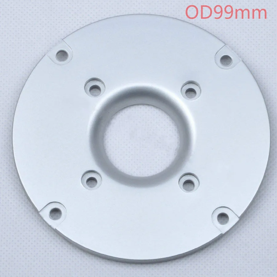 

2PCS New OD99mm Speaker Tweeter Cover Panel Decorative Circle Fixed Plate 30mm Hole