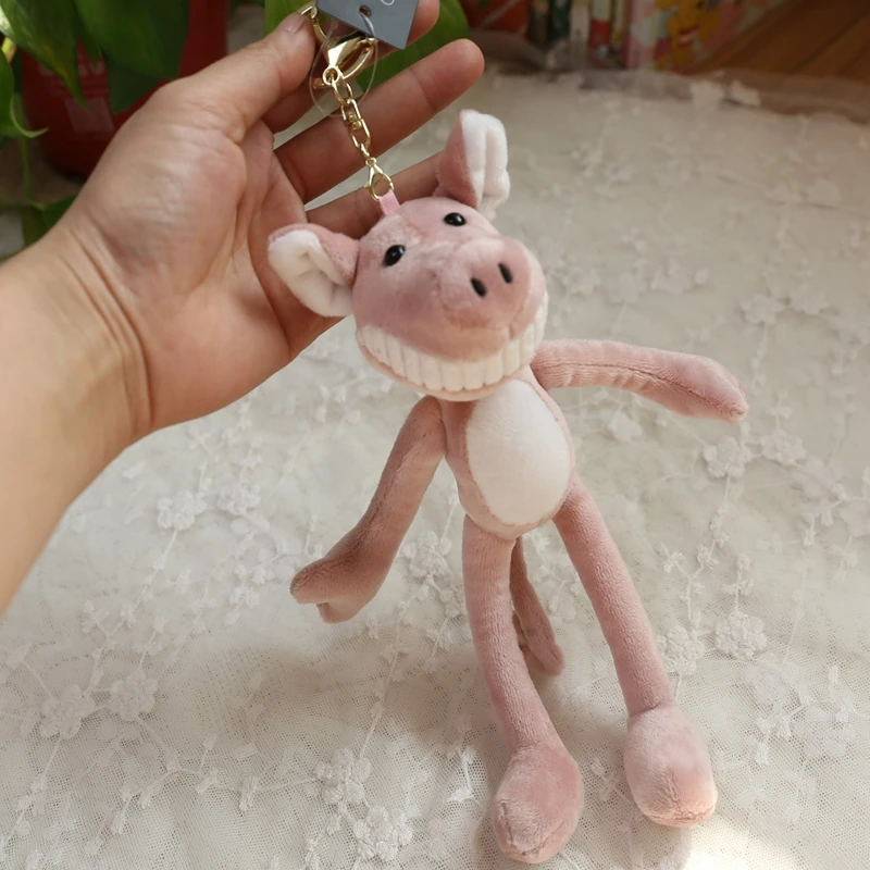 2019 Hot 3D kiss pig couple keychain for Lovers Gift Trinket lovely key holder women present Chaveiro sleutelhanger car keyring | Украшения