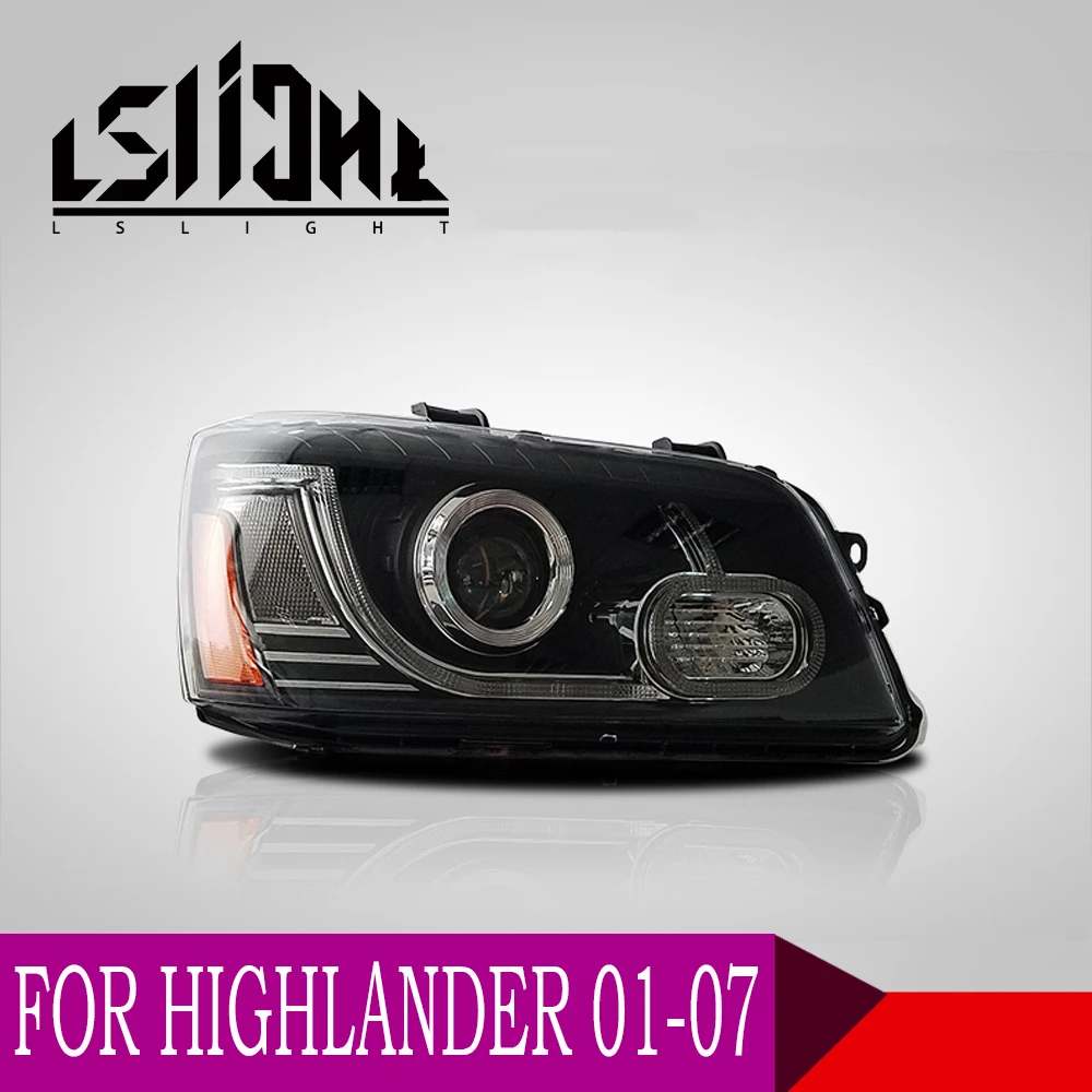 LSlight светодиодный фонарь для Toyota Highlander 2001 2002 2003 2004 2005 2006 2007 стоп-сигнал поворота DRL