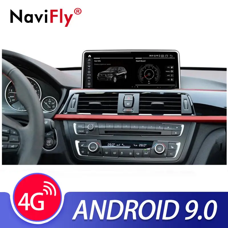Android 9 0 8 Core автомобильный Радио плеер с gps-навигатором для BMW 3 серии F30/F31/F34 1 F20/F21 4