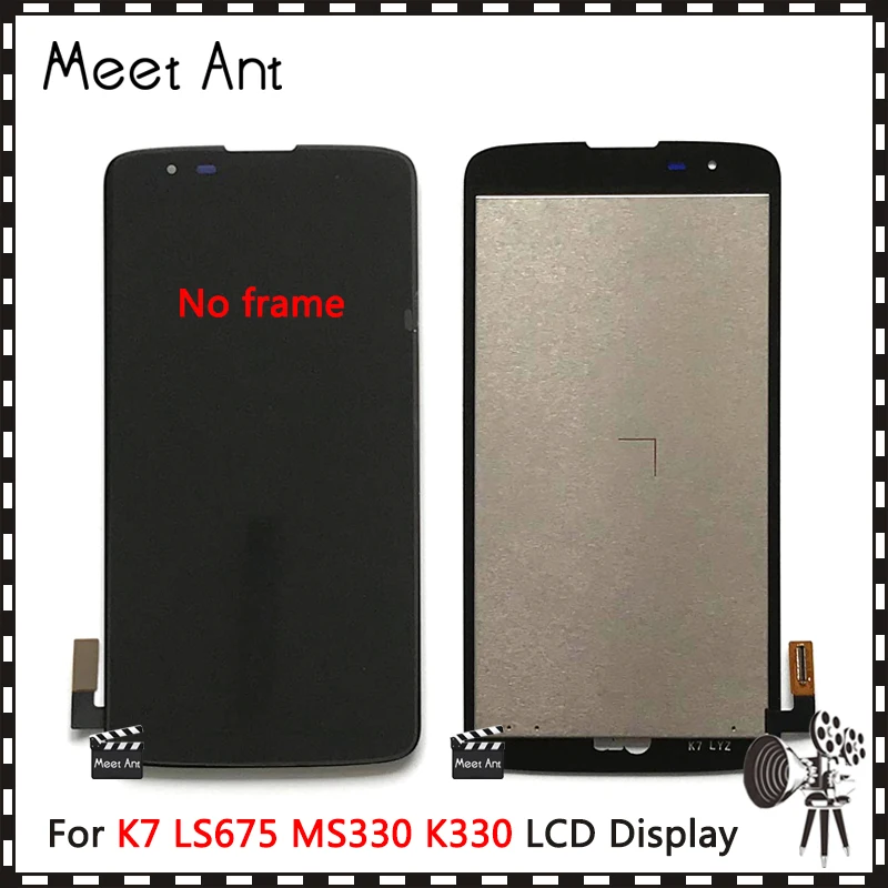 DHL 10 шт./лот высокое качество 5 0 ''для LG K7 Tribute LS675 MS330 K330 ЖК экран с кодирующий