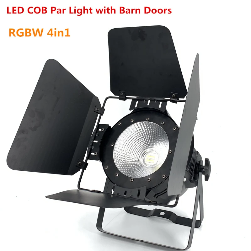 

200 Вт светодиодный светильник COB Par с дверцами сарая RGBWA UV 6in1 Beam Wash Dj Dmx Controll сценический эффект