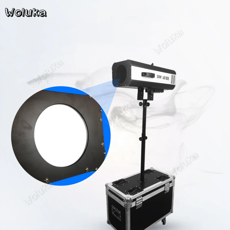 Светодиодный прожсветильник Тор высокой мощности CD50 W01 330 Вт с подставкой|Эффект