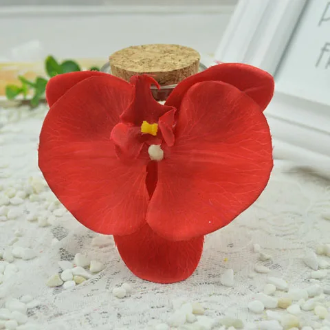 Искусственные цветы хорошее моделирование шелк Моделирование цветок фаленопсис