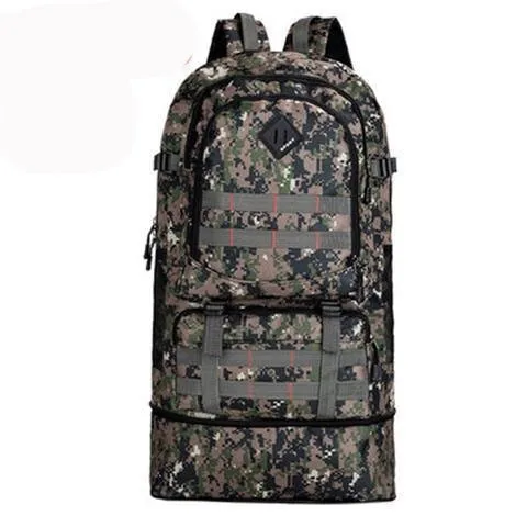 80L Man Large Capacity travel backpack Tactical Military Backpacks Packet Assault Outdoor Hiking Bags Camping Mountaineering Bag | Багаж и