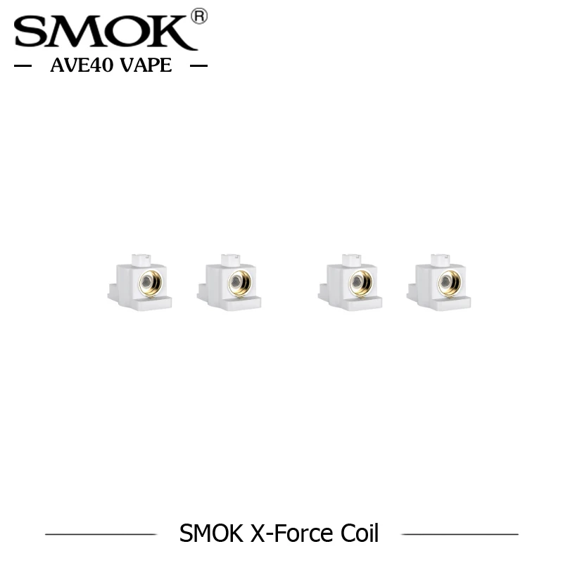 4 шт./лот оригинальный SMOK X-Force Сменная Головка Катушки 0.6ohm катушка Core Fit X Force набор