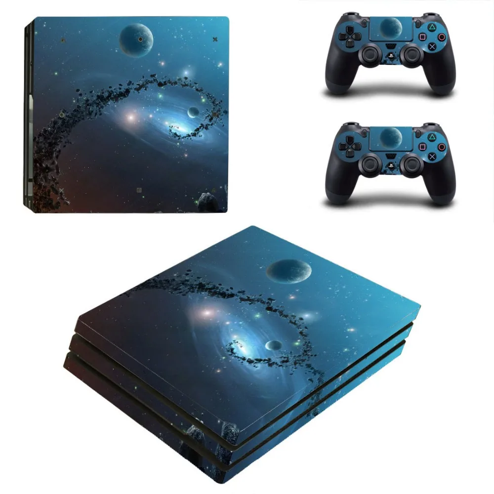 Звездное небо наклейка для Playstation 4 PS4 PRO консоль и контроллер игры виниловая кожа