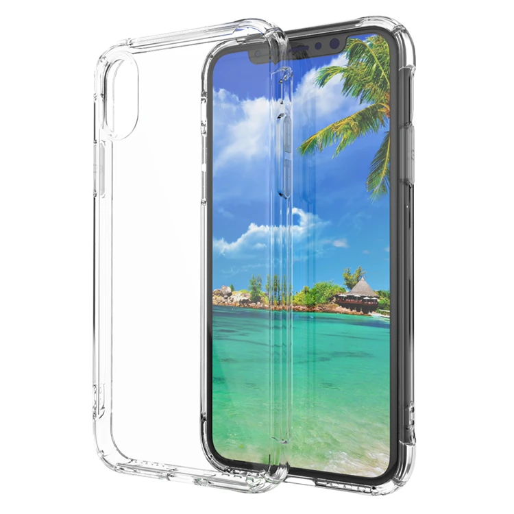 Мягкие ударопрочные чехлы для телефонов iPhone X XS с высокой прозрачностью SGP