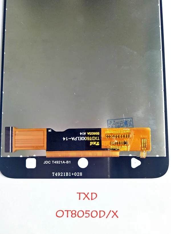 1 шт./лот для Alcatel One Touch Pixi 4 8050D OT-8050E OT8050G ЖК-дисплей сенсорный экран дигитайзер сборка с инструментами+ лента