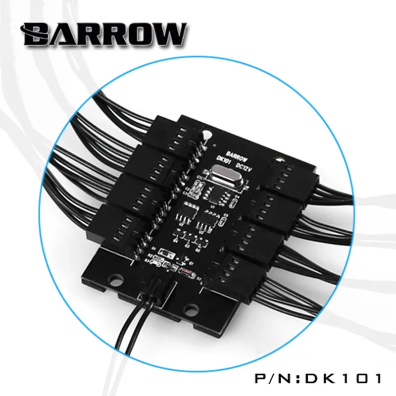 Barrow холодная фара с дистанционным управлением 8 way RGB контроллер освещения