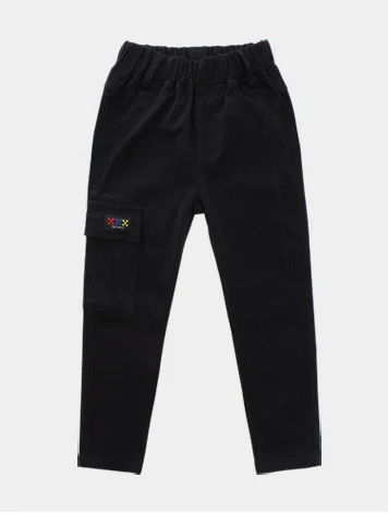 boy pants black Штаны для мальчиков, брюки повседневные штаны для бега для малышей, для детей 8, 6, 10, 12, 14 лет, спортивные штаны для подростков, школьная одежда Весна - Цвет: boy pants black